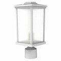 Craftmade Resilience 1 Light Outdoor Post Mount in Textured White ZA2415-TW